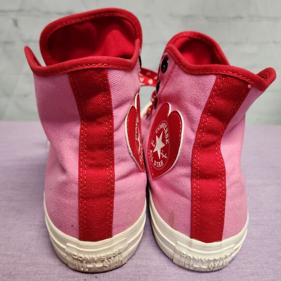 Converse All Star By You Valentine's pink high-top sneakers - Picture 4 of 8